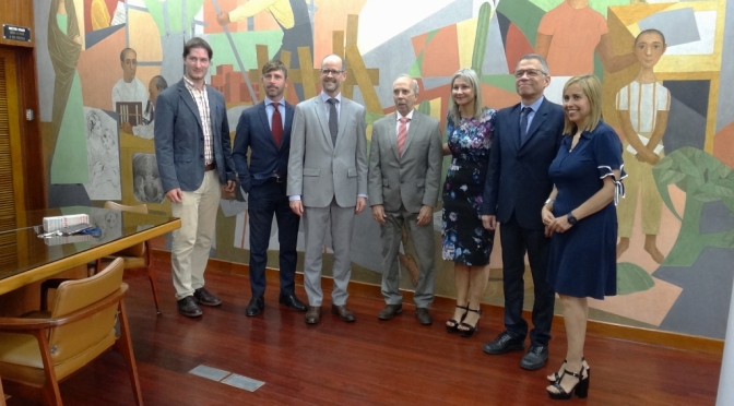 Delegación suiza visitó la UCV con miras a establecer alianzas de cooperación