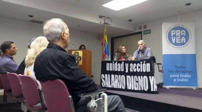Provea presenta informe sobre DDHH de los últimos 10 años en Venezuela